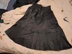 Leren rokje, Kleding | Dames, Rokken, Zwart, Ophalen of Verzenden, Zo goed als nieuw, Maat 36 (S)