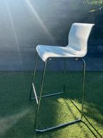 2 x Ikea barkruk wit, 2 krukken, Ophalen, Gebruikt, Kunststof