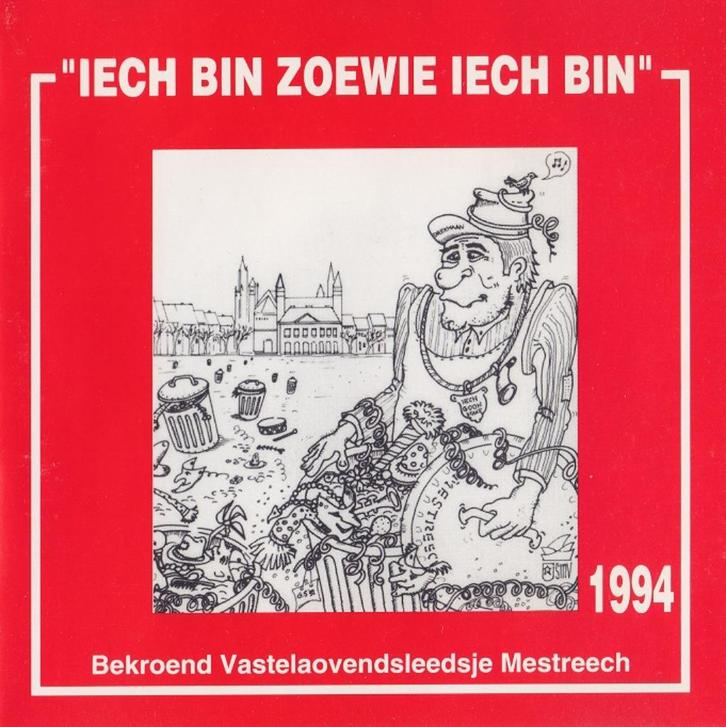 CD-sale VARIOUS - Vastelaovends CD 1994 - Iech Bin Z, Cd's en Dvd's, Cd's | Nederlandstalig, Zo goed als nieuw, Levenslied of Smartlap