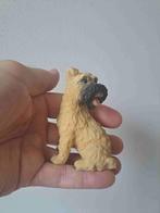Schnauzer hond van kunsthars rechtop zittend 6x4x8.5cm, Ophalen of Verzenden, Zo goed als nieuw, Hond of Kat, Beeldje of Figuurtje