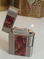 Vintage Aansteker met Patroon, Ophalen of Verzenden, Gebruikt, Aansteker