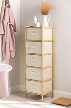 Bamboo chest of drawers Nafan, Minder dan 100 cm, 25 tot 50 cm, Minder dan 50 cm, Zo goed als nieuw