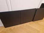 3x IKEA Laxvikken frontjes 60x64 - Zwart, Ophalen, 50 tot 100 cm, Zo goed als nieuw, Minder dan 100 cm