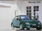 Mazda 323 F 1994 Brochure, Boeken, Auto's | Folders en Tijdschriften, Ophalen of Verzenden, Zo goed als nieuw, Mazda