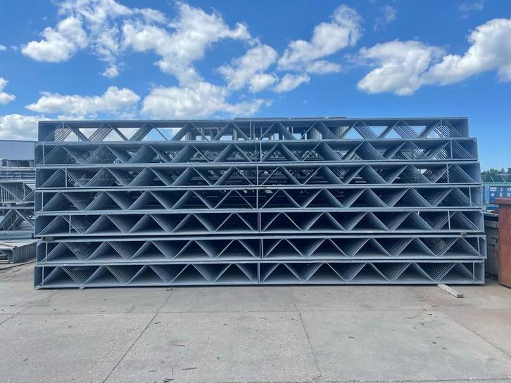 Traliespanten 8.00 m | Diverse partijen beschikbaar, Doe-het-zelf en Verbouw, Metalen, Gebruikt, IJzer, Ophalen of Verzenden