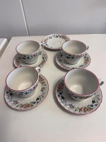 Wood&Sons kop en schotels serie Spring Fields beschikbaar voor biedingen