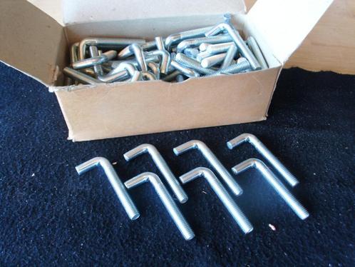 50 x Schroefduim met haak M8 x 60 mm NIEUW  € 5.00, Hobby en Vrije tijd, Knutselen, Nieuw, Materiaal, Ophalen of Verzenden