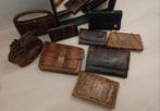 Vinted tasjes van echt leer slang en croc jaren 70, Sieraden, Tassen en Uiterlijk, Tassen | Damestassen, Ophalen of Verzenden
