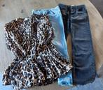 2x spijkerbroek en 1x jurk shoeby, Kinderen en Baby's, Kinderkleding | Maat 134, Broek, Meisje, Ophalen of Verzenden, Zo goed als nieuw