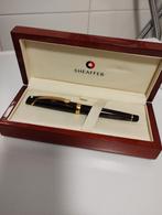 Sheaffer Valor fountain pen met massief 585/14k gouden nib, Ophalen of Verzenden, Balpen, Overige merken