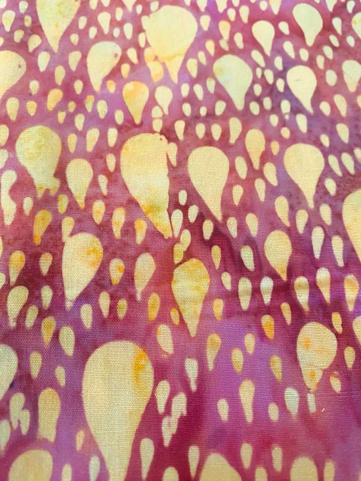 Mooie Batik Stof, Hobby en Vrije tijd, Stoffen en Lappen, Nieuw, Katoen, 30 tot 120 cm, 200 cm of meer, Overige kleuren, Ophalen of Verzenden