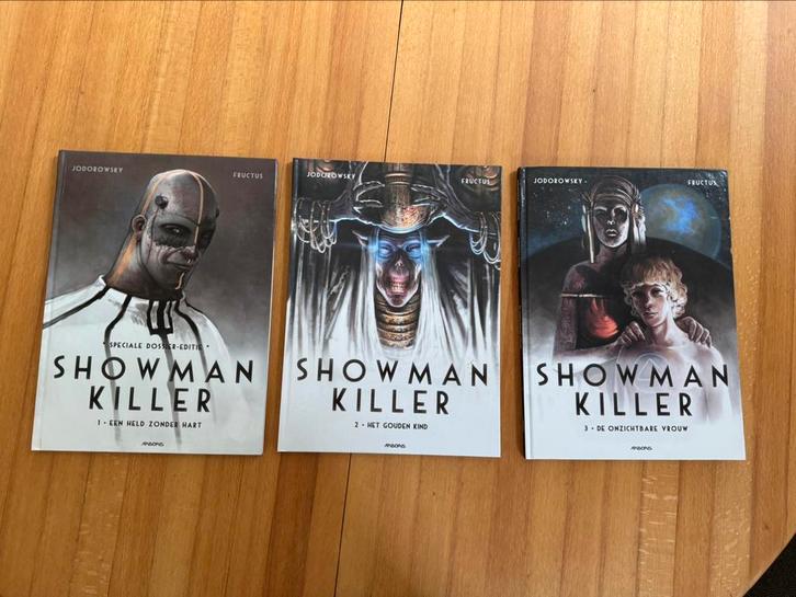 Showman Killer - hardcover, Boeken, Stripboeken, Zo goed als nieuw, Complete serie of reeks, Ophalen of Verzenden