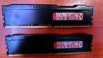 16gb (2x8gb)DDR4 2666mhz Kingston HyperX ram HX426C15FBK2/16, Computers en Software, RAM geheugen, DDR4, Ophalen of Verzenden