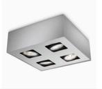 Philips Massive ONYX plafondlamp – 4 spots (GU10), Huis en Inrichting, Lampen | Plafondlampen, Ophalen of Verzenden, Zo goed als nieuw