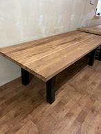Showroom opruiming Teak eettafel 240x100x5cm, Teakhout, Vijf personen of meer, Rechthoekig, Nieuw