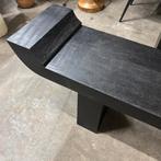 Halbank Lox kleur Zwart 183 cm van Woood, Ophalen