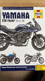 Haynes service manual yamaha fazer, Motoren, Handleidingen en Instructieboekjes