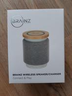 Brainz wireless speaker/charger, Ophalen of Verzenden, Nieuw, Overige typen, Overige merken