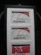 voetbalkaartjes Almere City 2010-11 en 2011-12.ingelijst., Ophalen of Verzenden, Zo goed als nieuw, Overige binnenlandse clubs