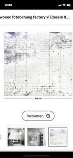 Stoer Fotobehang Factory Look 318x300cm, Ophalen of Verzenden, Minder dan 10 m², Wit