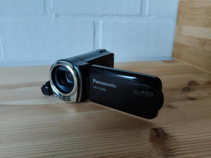 Panasonic Videocamera, Audio, Tv en Foto, Videocamera's Digitaal, Zo goed als nieuw, Camera, Geheugenkaart, Panasonic, 8 tot 20x