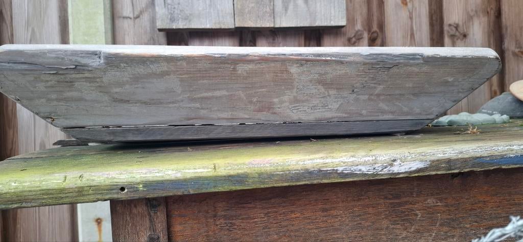 Originele grote mangelbak, Antiek en Kunst, Ophalen of Verzenden