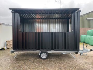 Te huur, verkoopwagen beschikbaar voor biedingen