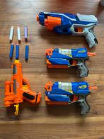 Nerf Pistolen Set - 4 Stuks!, Ophalen of Verzenden, Gebruikt, Jongen of Meisje