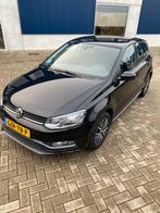 Volkswagen Polo 1.0 MPI 44KW 2016 Zwart, Auto's, Volkswagen, Stof, Zwart, 60 pk, Zwart