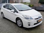 Toyota Prius 1.8 Full Hybrid 136PK Aut 2010 lederen bekledin, Auto's, Zwart, 4 cilinders, 0 kg, Wit