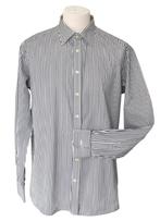 Sand Copenhagen overhemd, gestreept shirt, Mt. 43 / XL, Verzenden, Zo goed als nieuw, Sand Copenhagen, Halswijdte 43/44 (XL)