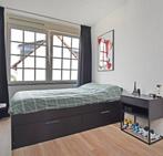 Ikea Brimnes bed 160x200 met matras als nieuw!, Ophalen, Zwart, Tweepersoons, Zo goed als nieuw