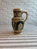Vintage Bierkan / Sierkan met Relief, Ophalen of Verzenden