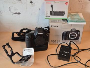 canon 5d mark II + Batterygrip + L bracket beschikbaar voor biedingen