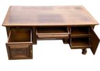 Massief eiken bureau, Ophalen, Gebruikt, Bureau