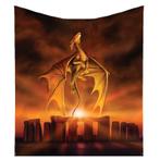 Anne Stokes Fleece Deken 140x160cm Solstice Nieuw, Ophalen of Verzenden, Zo goed als nieuw