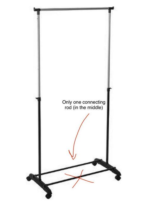 Kledingrek / clothing rack, Kleding | Dames, Kledingrekken, Zo goed als nieuw, Ophalen of Verzenden
