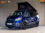 Ford TRANSIT CUSTOM / 131pk / Amigo / Half leder / Trekhaak, Caravans en Kamperen, Campers, Buscamper of Camperbus, Ford Nederland