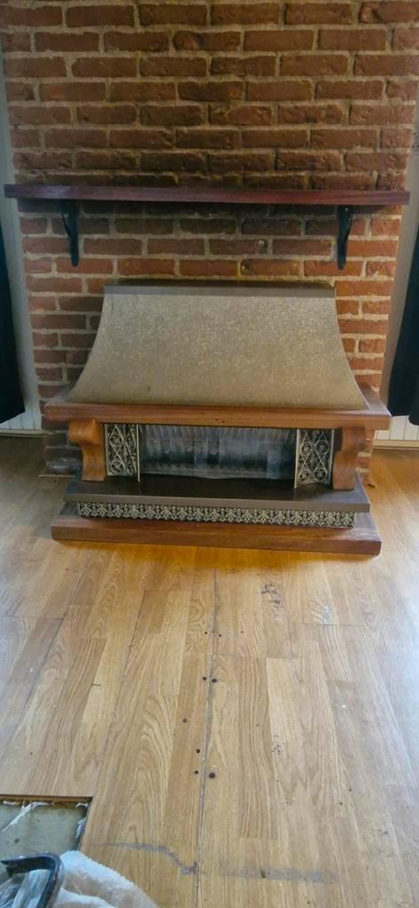 Antieke Faber gaskachel – compleet en in nette staat, Huis en Inrichting, Kachels, Gebruikt, Vrijstaand, Gaskachel, Gas, Ophalen