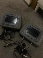 auto hoofdsteun-monitoren met ingebouwde DVD-speler., Audio, Tv en Foto, Dvd-spelers, Ophalen of Verzenden, Zo goed als nieuw