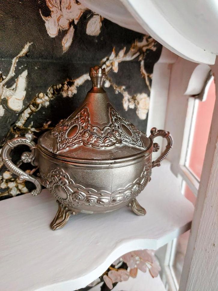 Vintage Turkse Suikerpot Arsal, Antiek en Kunst, Antiek | Servies los, Ophalen of Verzenden