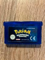 Pokemon Sapphire - Gameboy Advance, Gebruikt, 1 speler, Ophalen of Verzenden, Role Playing Game (Rpg)