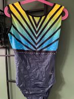 turnpakje glitterpakjes, Sport en Fitness, Turnen, Gebruikt, Blauw, Ophalen of Verzenden, Turnpak(je)