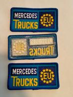 Mercedes Trucks EU vrachtauto logo patch vintage embleem, Verzamelen, Ophalen of Verzenden, Nieuw, Auto's