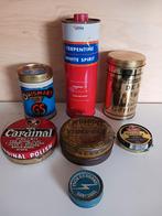 7-tal oude blikken (deels 1940), Verzamelen, Ophalen, Gebruikt, Overige