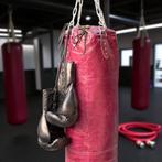 Vintage Leren Bokszak – Handgemaakt, Ophalen of Verzenden, Nieuw, Bokszak