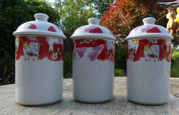 MaryAnn Baker Casual Dining 4 x Voorraad Pot Koeien KADO Tip beschikbaar voor biedingen