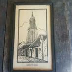 Rhenen; Jac. Gazenbeek - Cuneratoren Houtsnede, Antiek en Kunst, Kunst | Etsen en Gravures, Ophalen