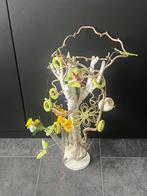 Lente decoratie tak / bloemen / vlinders / eieren, Huis en Inrichting, Woonaccessoires | Overige, Ophalen of Verzenden, Gebruikt