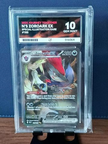 N's Zoroark EX 185/159 | Gem Mint 10 ACE beschikbaar voor biedingen